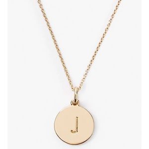 Kate spade J necklace-worn once!